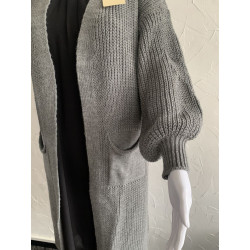 Gilet Mia small gris