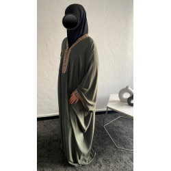 Abaya Atiya kaki