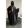 Abaya Atiya noire