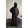 Abaya Dima marron