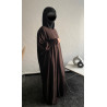 Abaya Dima marron