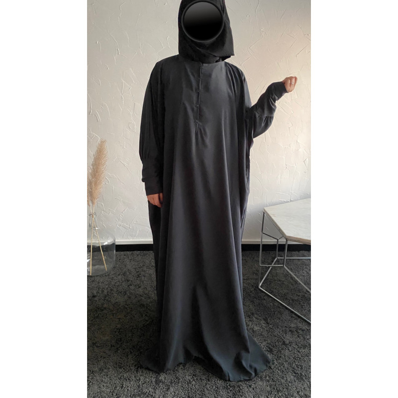 Abaya Sakina grise