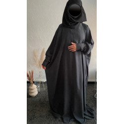 Abaya allaitement Sakina grise