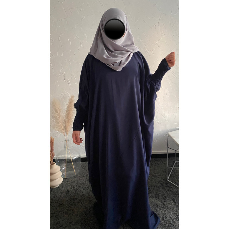 Abaya Oumayma marine