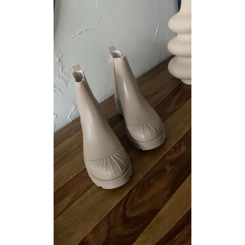 Bottines Zarah beige