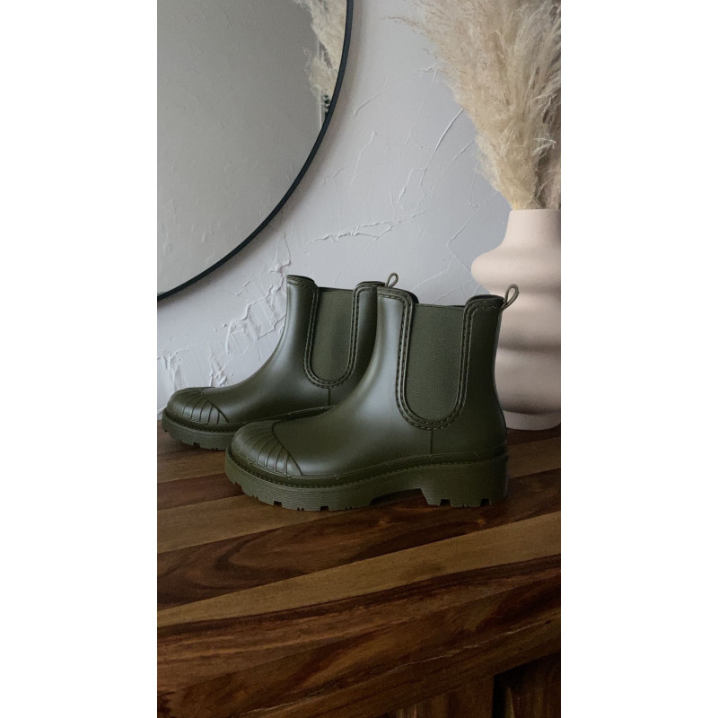 Bottines Zarah kaki