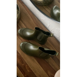 Bottines Zarah kaki