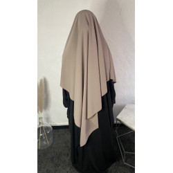 Khimar Amane taupe