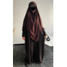 Khimar Baya marron