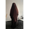Khimar Baya marron
