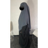 Khimar Baya gris foncé