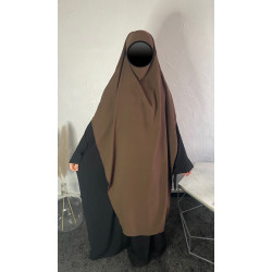 Khimar Dounia marron