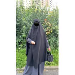 Maxi Khimar Nehir noir
