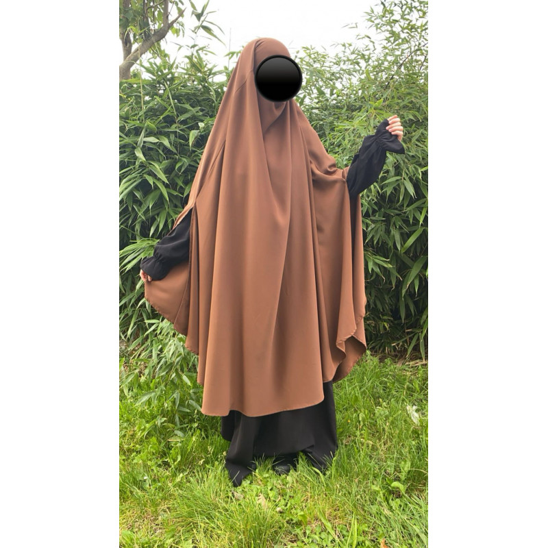 Maxi Khimar Nehir marron