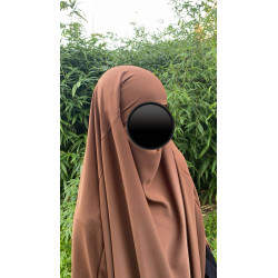 Maxi Khimar Nehir marron