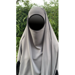 Maxi Khimar Nehir gris