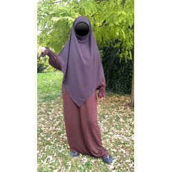 Khimar Rawane marron