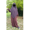 Khimar Rawane marron
