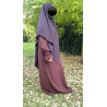 Khimar Rawane marron