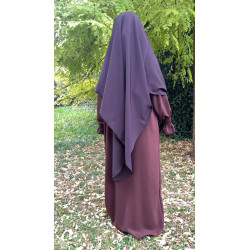 Khimar Rawane marron