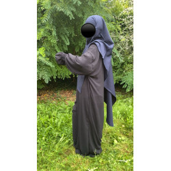 Abaya Tesnime noire