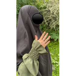 Abaya Tesnime kaki