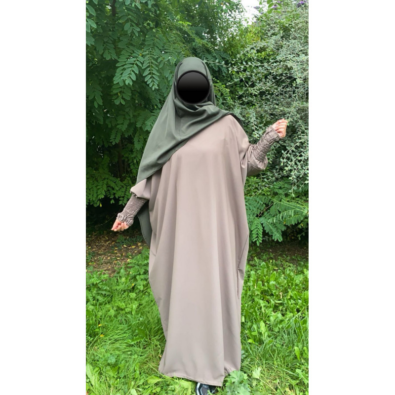 Abaya Oumayma taupe