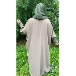 Abaya Oumayma taupe