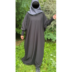 Abaya Oumayma noire