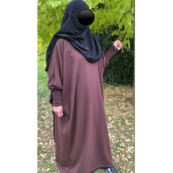 Abaya Oumayma marron