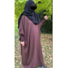 Abaya Oumayma marron