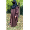 Abaya Oumayma marron
